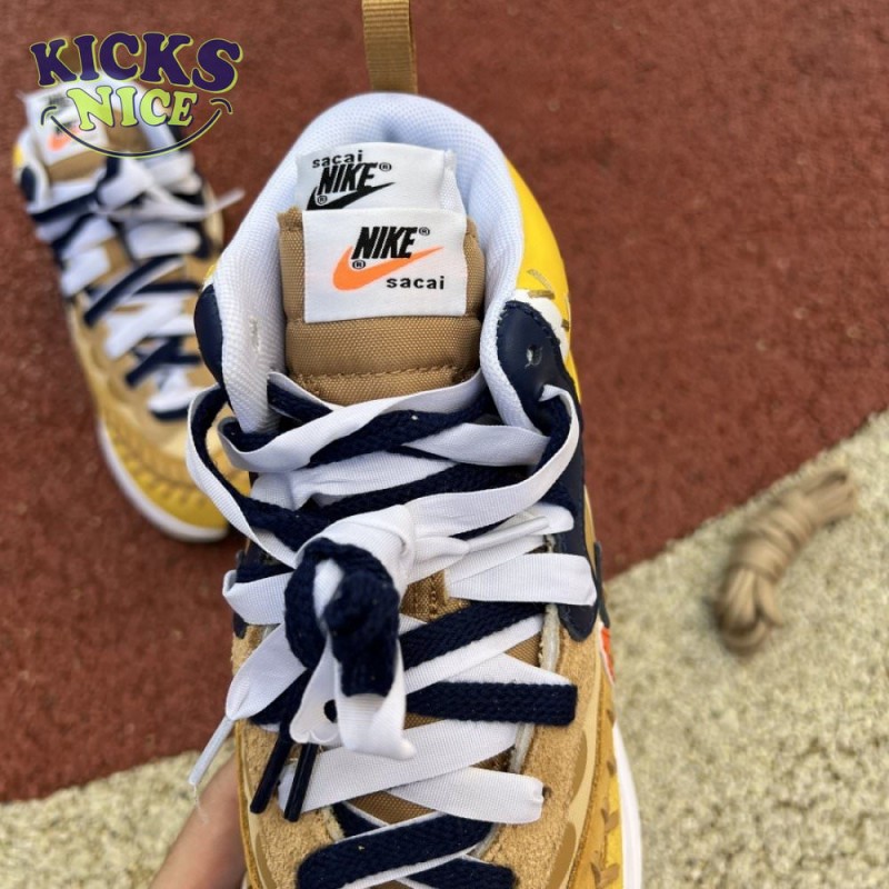 Nike Vaporwaffle sacai Jean Paul Gaultier Sesame Blue Size 36-45 Nike Vaporwaffle sacai Jean Paul Gaultier Sesame Blue Size 36-45