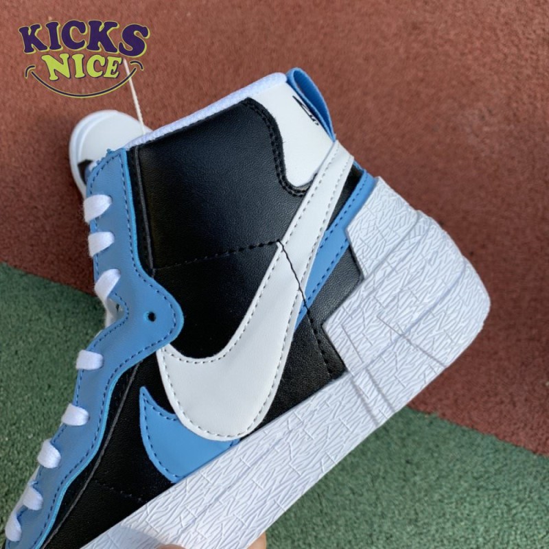 Sacai x Blazer Mid 'Black Blue' Size 36-46 Sacai x Blazer Mid 'Black Blue' Size 36-46