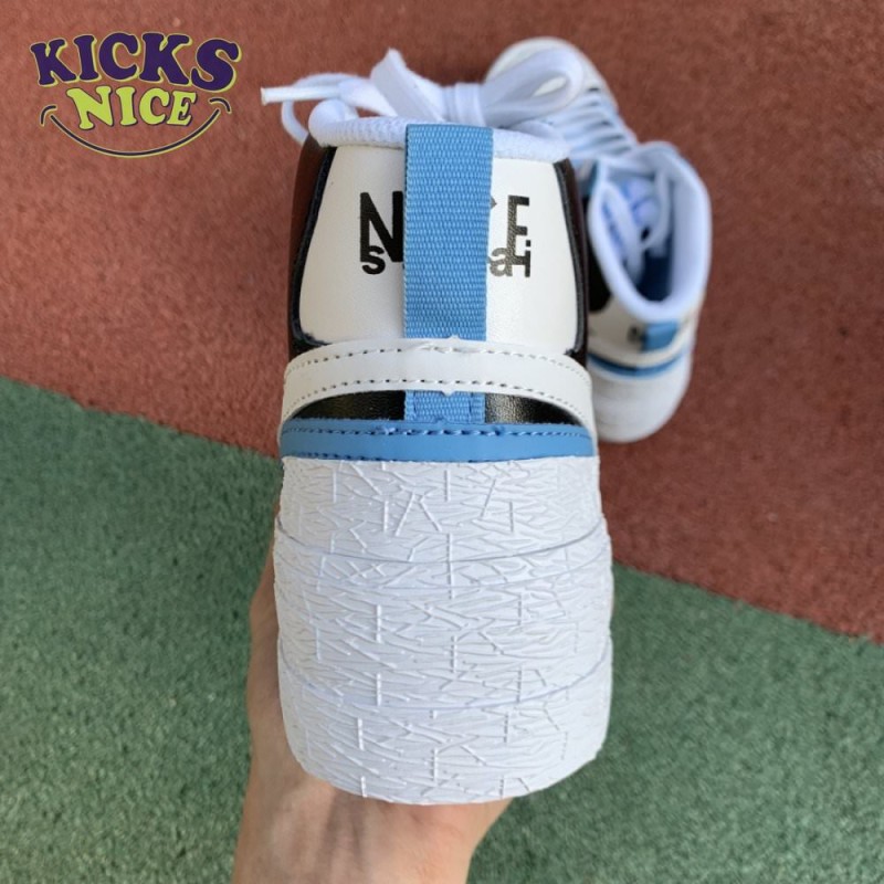 Sacai x Blazer Mid 'Black Blue' Size 36-46 Sacai x Blazer Mid 'Black Blue' Size 36-46