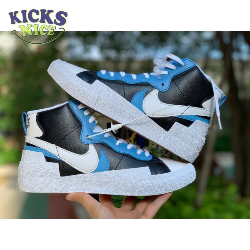 Sacai x Blazer Mid 'Black Blue' Size 36-46 Sacai x Blazer Mid 'Black Blue' Size 36-46