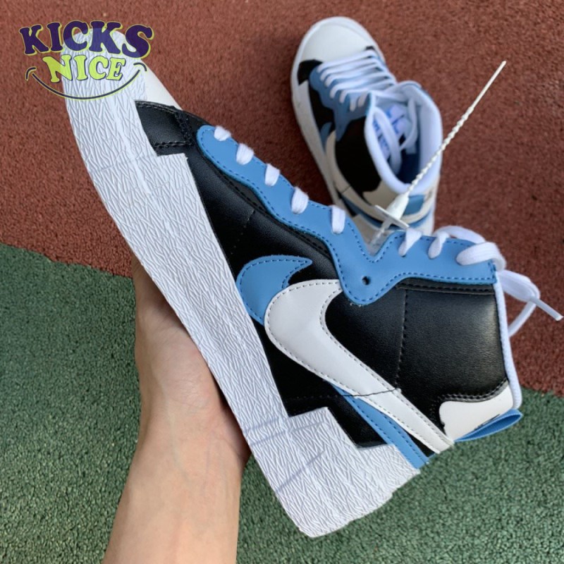 Sacai x Blazer Mid 'Black Blue' Size 36-46 Sacai x Blazer Mid 'Black Blue' Size 36-46