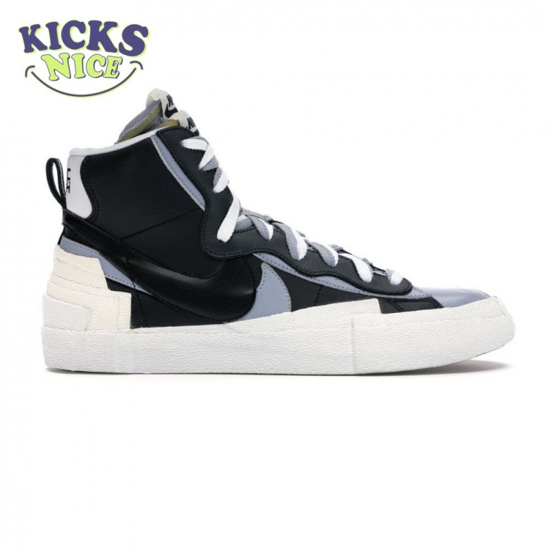 Sacai x Blazer Mid 'Black Grey' Size 36-46 Sacai x Blazer Mid 'Black Grey' Size 36-46