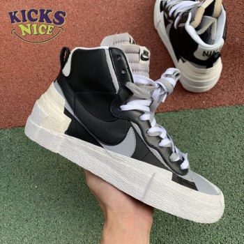 Sacai x Blazer Mid 'Black Grey' Size 36-46 Sacai x Blazer Mid 'Black Grey' Size 36-46