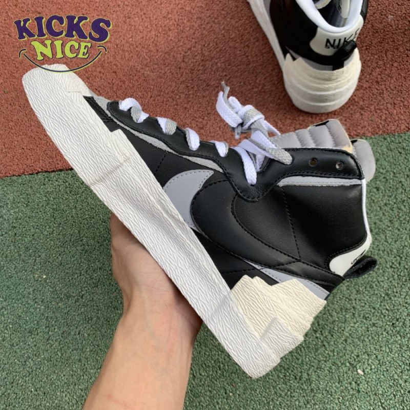 Sacai x Blazer Mid 'Black Grey' Size 36-46 Sacai x Blazer Mid 'Black Grey' Size 36-46