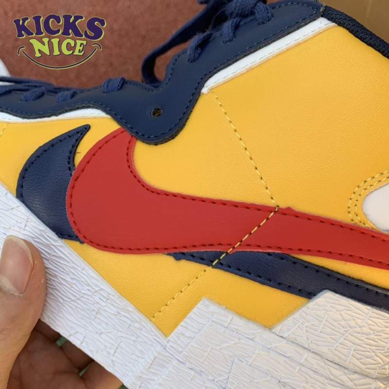 Sacai x Blazer Mid 'Maize Navy' Size 40-45 Sacai x Blazer Mid 'Maize Navy' Size 40-45