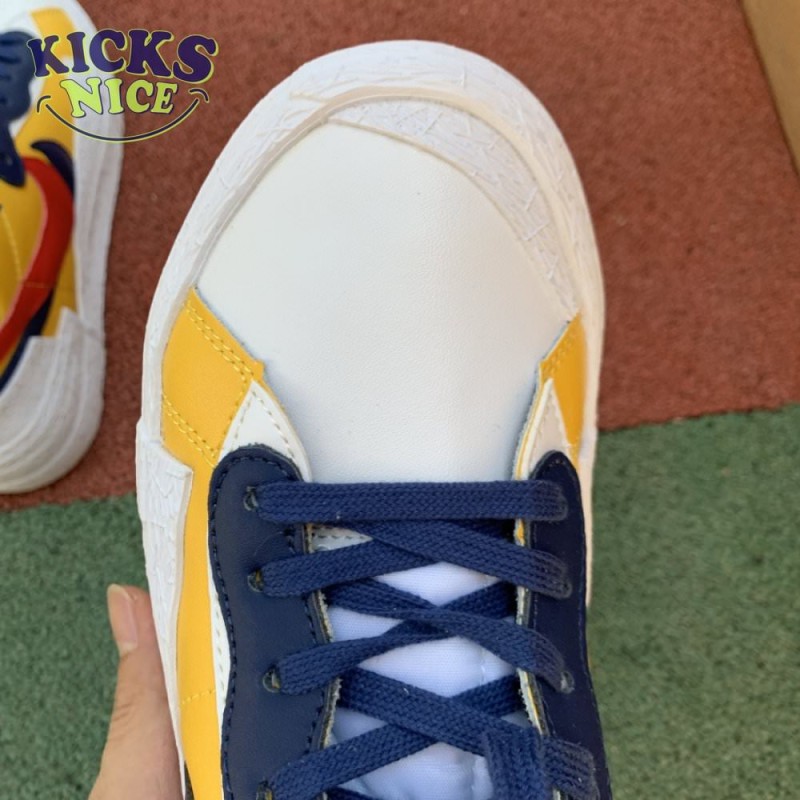 Sacai x Blazer Mid 'Maize Navy' Size 40-45 Sacai x Blazer Mid 'Maize Navy' Size 40-45