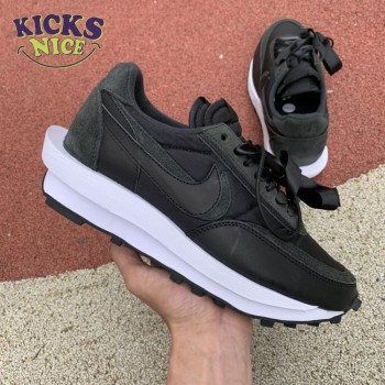 Sacai x LDWaffle 'Black Nylon' Size 36-46 Sacai x LDWaffle 'Black Nylon' Size 36-46