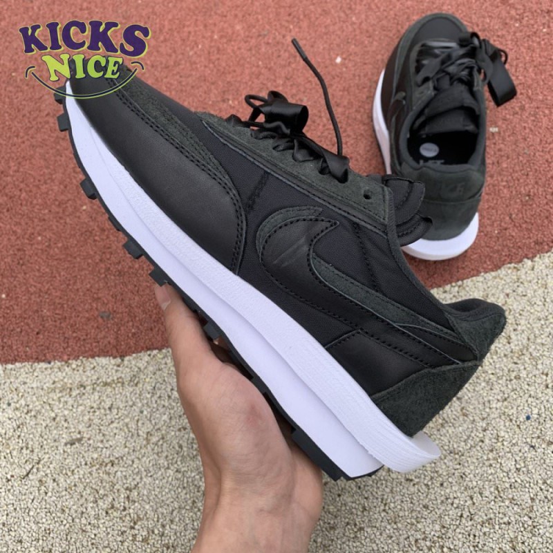 Sacai x LDWaffle 'Black Nylon' Size 36-46 Sacai x LDWaffle 'Black Nylon' Size 36-46
