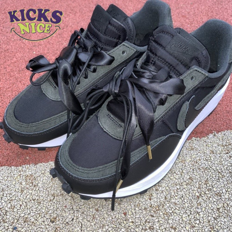 Sacai x LDWaffle 'Black Nylon' Size 36-46 Sacai x LDWaffle 'Black Nylon' Size 36-46
