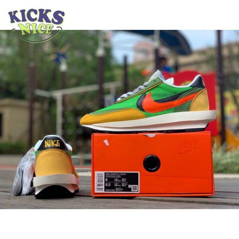 Sacai x LDWaffle 'Green Gusto' Size 36-46 Sacai x LDWaffle 'Green Gusto' Size 36-46