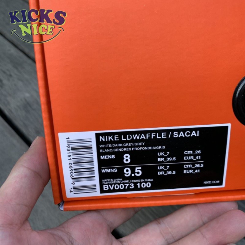 Sacai x LDWaffle 'Summit White' Size 36-45 Sacai x LDWaffle 'Summit White' Size 36-45