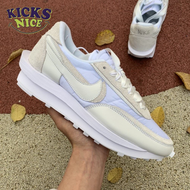 Sacai x LDWaffle 'White Nylon' Size 36-46 Sacai x LDWaffle 'White Nylon' Size 36-46
