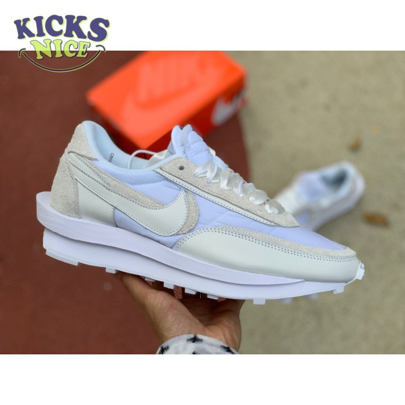 Sacai x LDWaffle 'White Nylon' Size 36-46 Sacai x LDWaffle 'White Nylon' Size 36-46