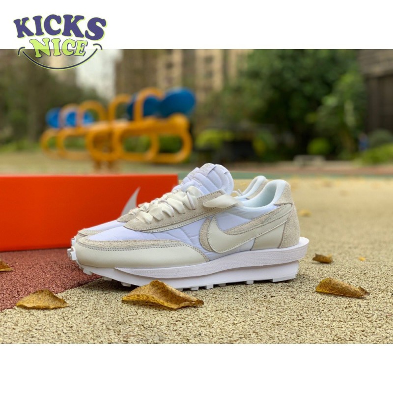 Sacai x LDWaffle 'White Nylon' Size 36-46 Sacai x LDWaffle 'White Nylon' Size 36-46