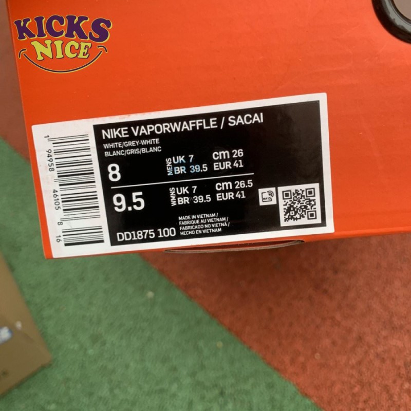 Sacai x VaporWaffle 'Sail Gum' Size 36-46 Sacai x VaporWaffle 'Sail Gum' Size 36-46