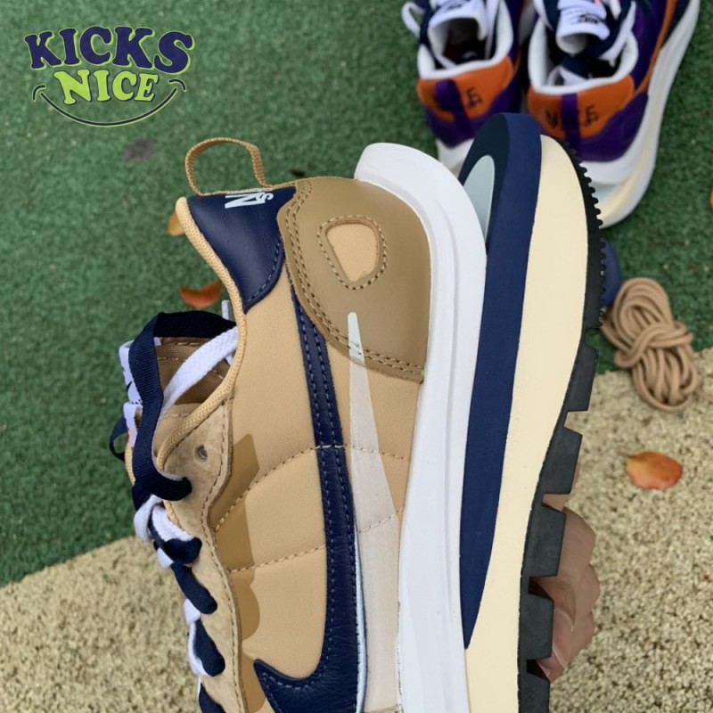 sacai x VaporWaffle 'Sesame Blue Void' Size 36-47.5 sacai x VaporWaffle 'Sesame Blue Void' Size 36-47.5
