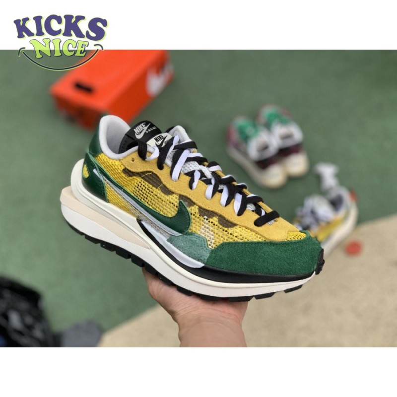 Sacai x VaporWaffle 'Tour Yellow' Size 40-47.5 Sacai x VaporWaffle 'Tour Yellow' Size 40-47.5