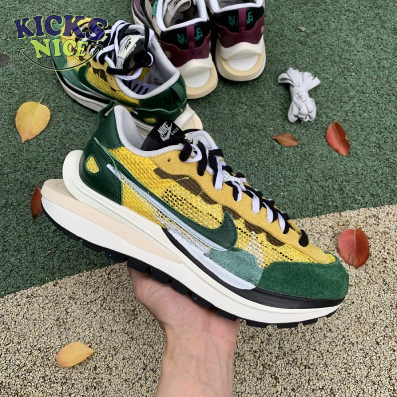 Sacai x VaporWaffle 'Tour Yellow' Size 40-47.5 Sacai x VaporWaffle 'Tour Yellow' Size 40-47.5