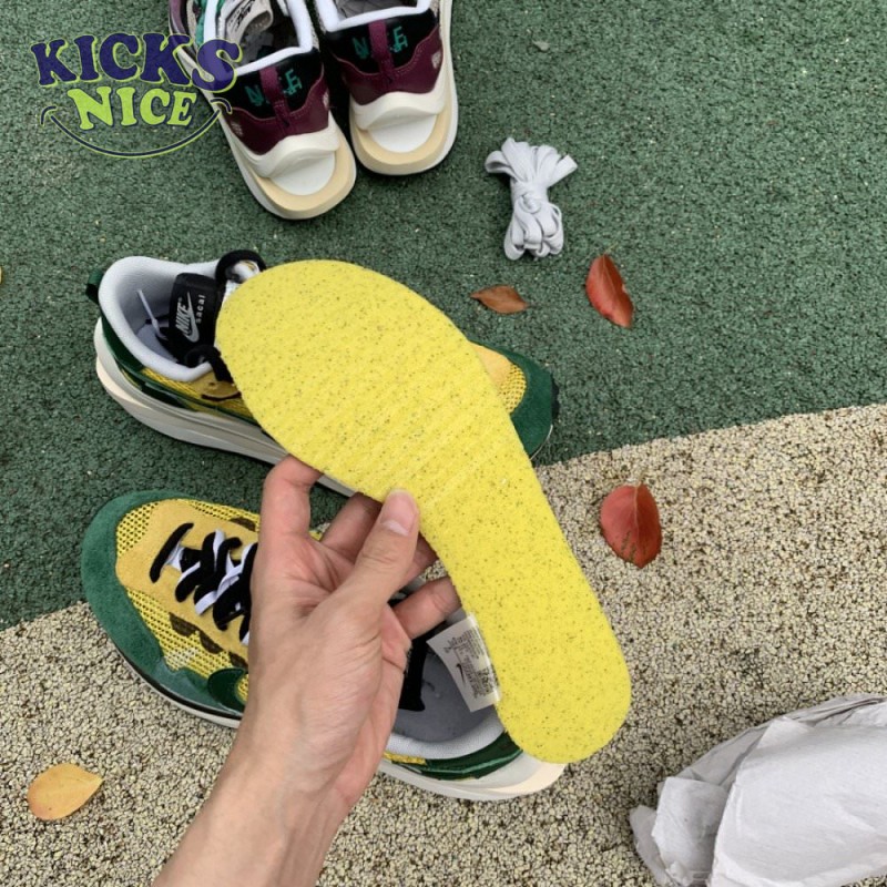 Sacai x VaporWaffle 'Tour Yellow' Size 40-47.5 Sacai x VaporWaffle 'Tour Yellow' Size 40-47.5