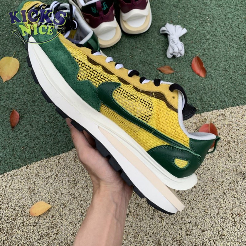 Sacai x VaporWaffle 'Tour Yellow' Size 40-47.5 Sacai x VaporWaffle 'Tour Yellow' Size 40-47.5