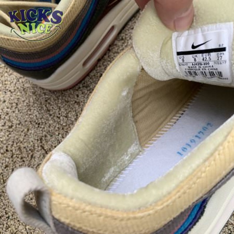 Nike Air Max 1/97 Sean Wotherspoon (All Accessories and Dustbag) Size 36-47.5 Nike Air Max 1/97 Sean Wotherspoon (All Accessories and Dustbag) Size 36-47.5
