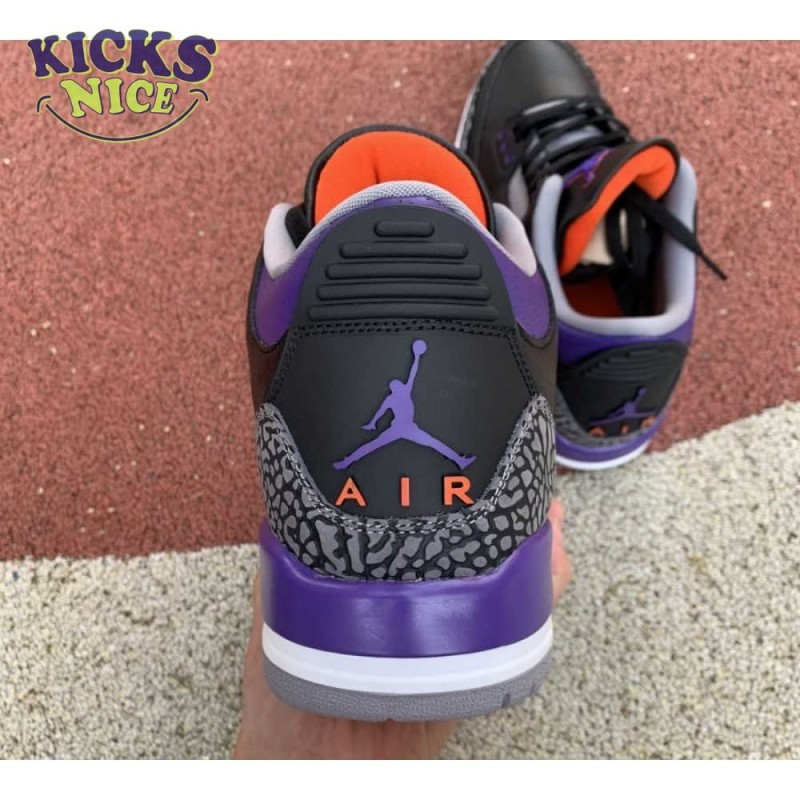 Air Jordan 3 Retro 'Court Purple' Size 40-47.5 Air Jordan 3 Retro 'Court Purple' Size 40-47.5