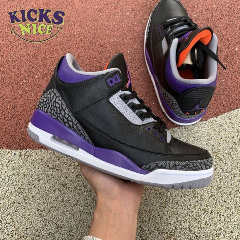 Air Jordan 3 Retro 'Court Purple' Size 40-47.5 Air Jordan 3 Retro 'Court Purple' Size 40-47.5