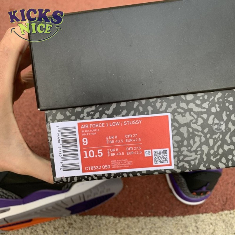 Air Jordan 3 Retro 'Court Purple' Size 40-47.5 Air Jordan 3 Retro 'Court Purple' Size 40-47.5