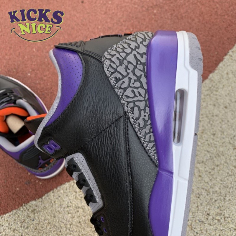 Air Jordan 3 Retro 'Court Purple' Size 40-47.5 Air Jordan 3 Retro 'Court Purple' Size 40-47.5