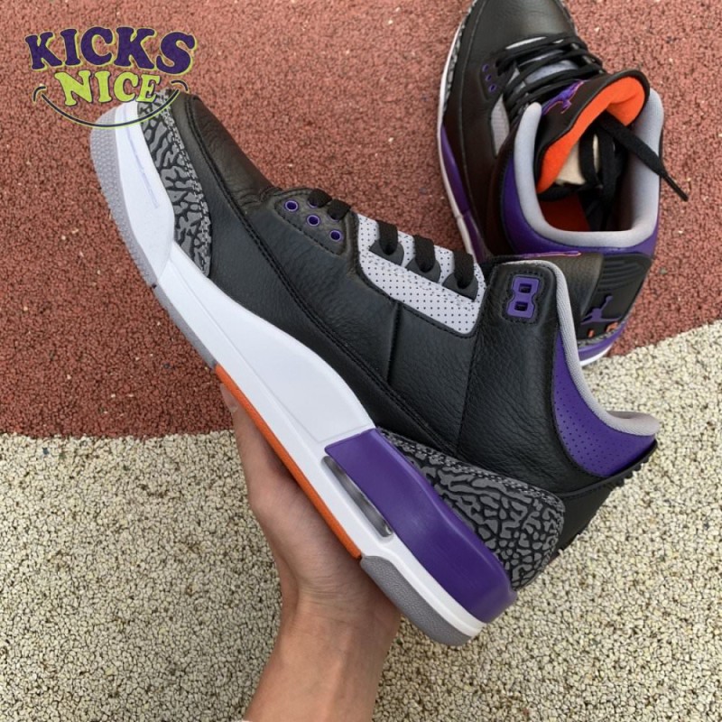 Air Jordan 3 Retro 'Court Purple' Size 40-47.5 Air Jordan 3 Retro 'Court Purple' Size 40-47.5