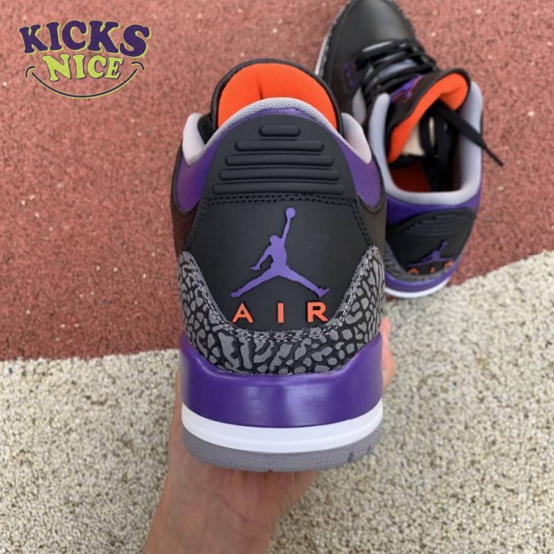 Air Jordan 3 Retro 'Court Purple' Size 40-47.5 Air Jordan 3 Retro 'Court Purple' Size 40-47.5
