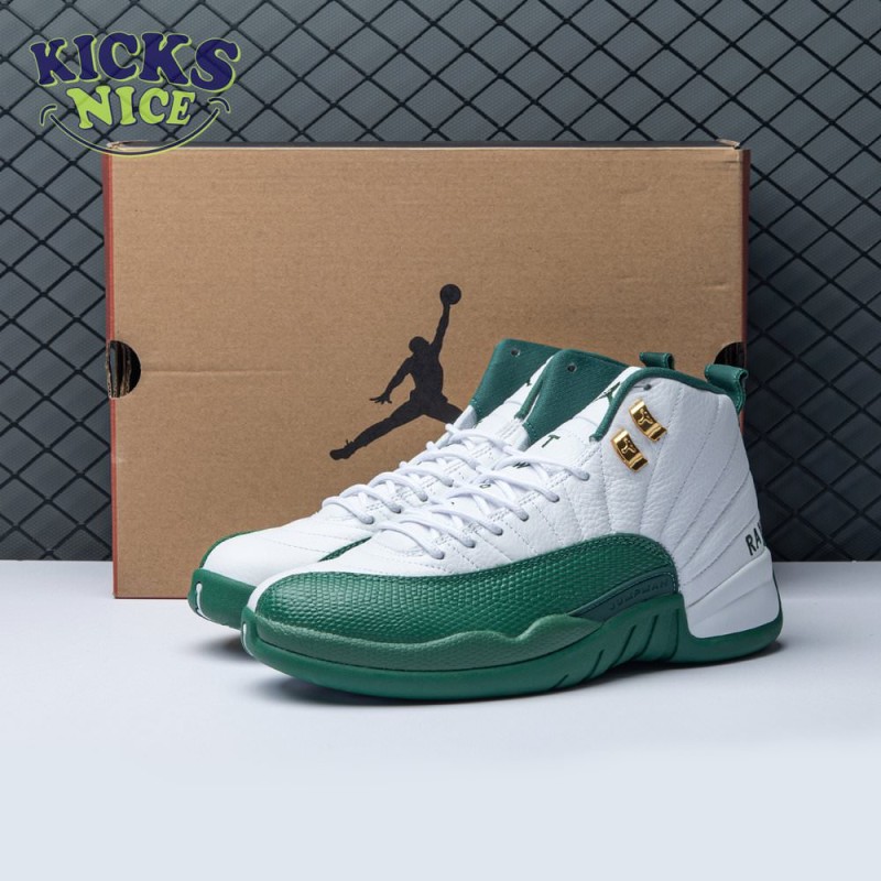 Air Jordan 12 White Green Size 40-47.5 Air Jordan 12 White Green Size 40-47.5