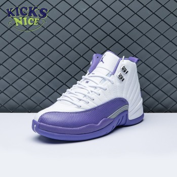 Air Jordan 12 White Purple Size 40-47.5 Air Jordan 12 White Purple Size 40-47.5
