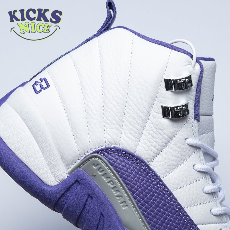 Air Jordan 12 White Purple Size 40-47.5 Air Jordan 12 White Purple Size 40-47.5