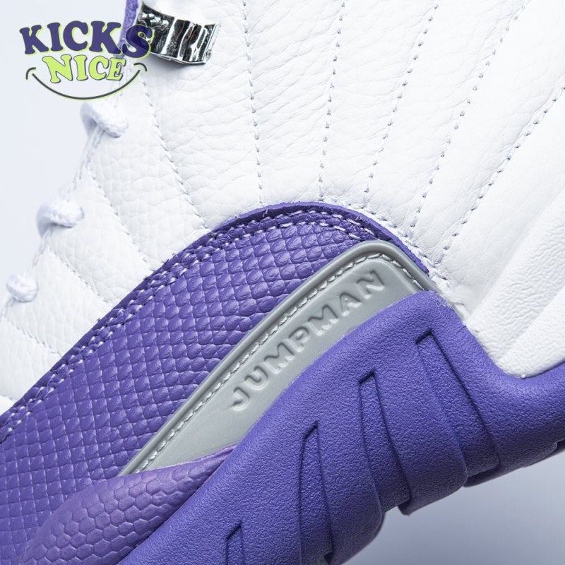 Air Jordan 12 White Purple Size 40-47.5 Air Jordan 12 White Purple Size 40-47.5