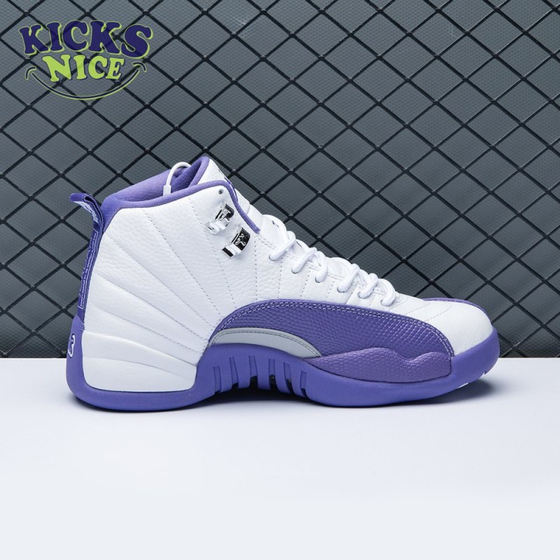 Air Jordan 12 White Purple Size 40-47.5 Air Jordan 12 White Purple Size 40-47.5