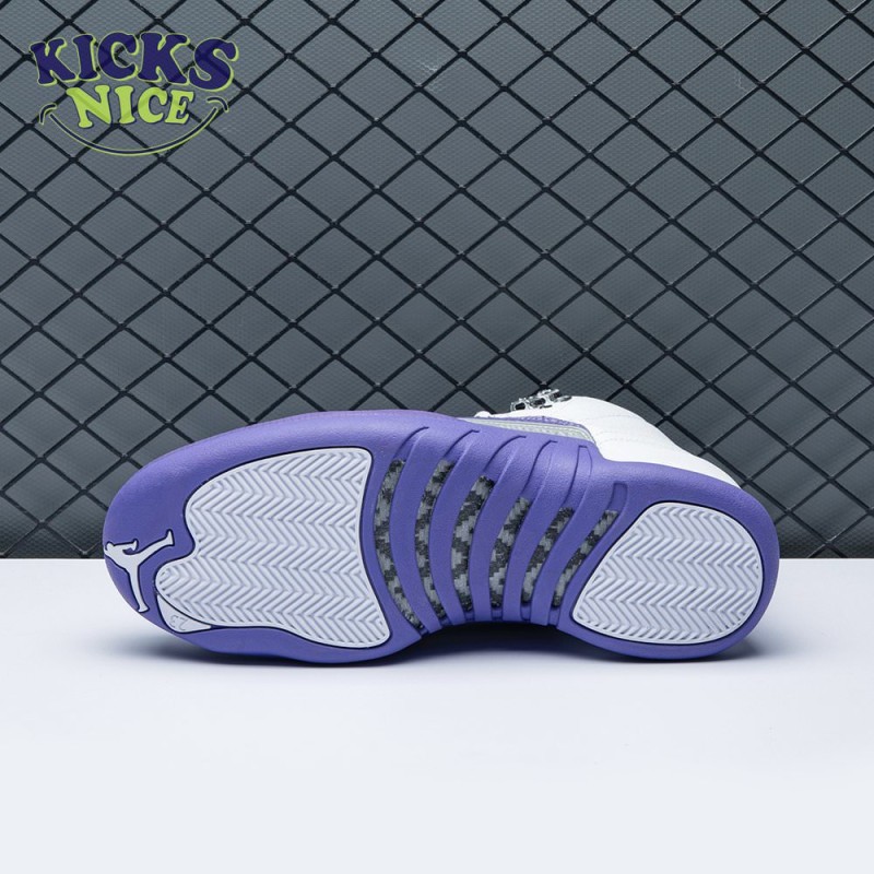 Air Jordan 12 White Purple Size 40-47.5 Air Jordan 12 White Purple Size 40-47.5