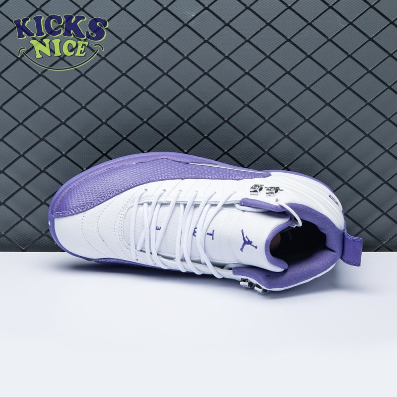 Air Jordan 12 White Purple Size 40-47.5 Air Jordan 12 White Purple Size 40-47.5
