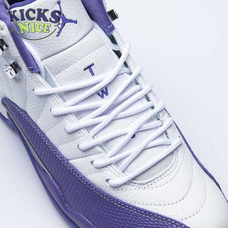 Air Jordan 12 White Purple Size 40-47.5 Air Jordan 12 White Purple Size 40-47.5
