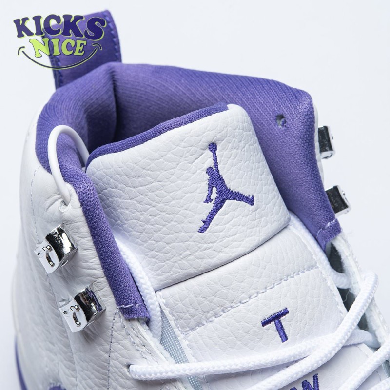 Air Jordan 12 White Purple Size 40-47.5 Air Jordan 12 White Purple Size 40-47.5