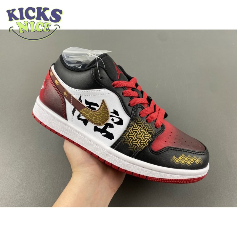 Black Myth Wukong Air Jordan 1 Low 553558-161 Size 36-46 Black Myth Wukong Air Jordan 1 Low 553558-161 Size 36-46