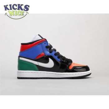 Air Jordan 1 Mid Multi Patent 36-46 Air Jordan 1 Mid Multi Patent 36-46