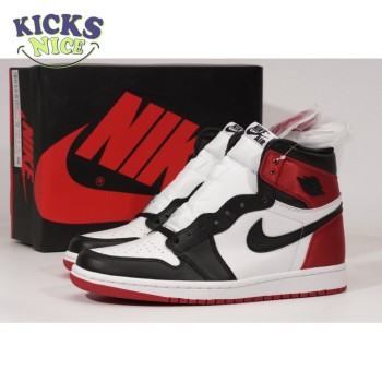 Air Jordan 1 Retro High Satin Black Toe size 36-46