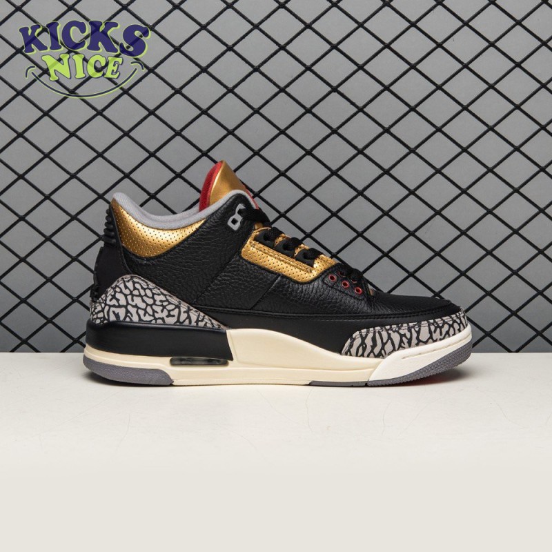 Air Jordan 3 Black Gold Size 40.5-46 Air Jordan 3 Black Gold Size 40.5-46