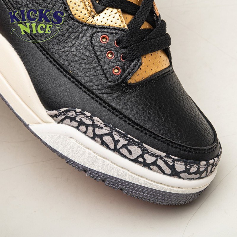 Air Jordan 3 Black Gold Size 40.5-46 Air Jordan 3 Black Gold Size 40.5-46