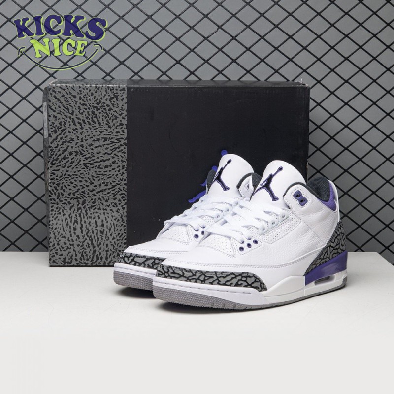 Air Jordan 3 Dark Iris CT8532-105 Size 40.5-47.5 Air Jordan 3 Dark Iris CT8532-105 Size 40.5-47.5