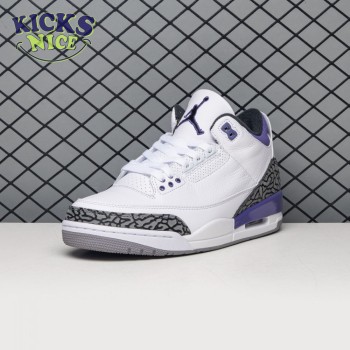Air Jordan 3 Dark Iris CT8532-105 Size 40.5-47.5