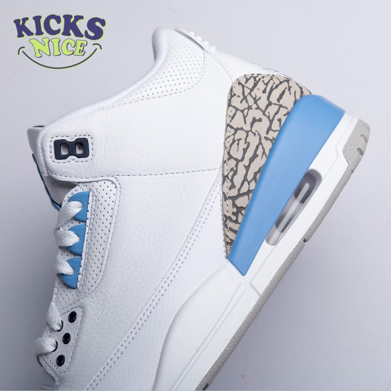 Air Jordan 3 Retro 'UNC' CT8532 104 Size 40-47.5 Air Jordan 3 Retro 'UNC' CT8532 104 Size 40-47.5