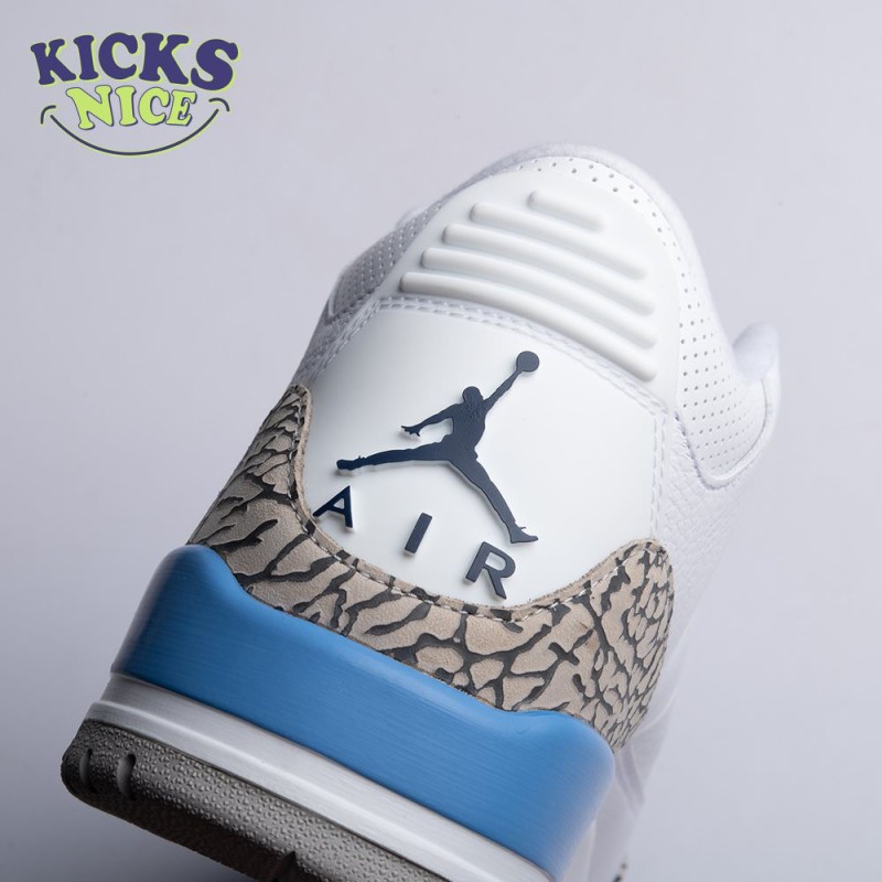 Air Jordan 3 Retro 'UNC' CT8532 104 Size 40-47.5 Air Jordan 3 Retro 'UNC' CT8532 104 Size 40-47.5