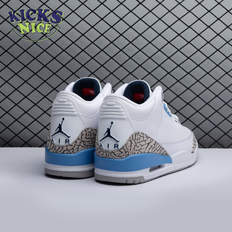 Air Jordan 3 Retro 'UNC' CT8532 104 Size 40-47.5 Air Jordan 3 Retro 'UNC' CT8532 104 Size 40-47.5